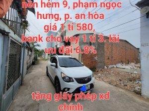 Hẻm 9 Phạm Ngọc Hưng P An Hòa