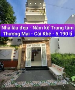 NHÀ MẶT TIỀN TRẦN QUANG KHẢI P CÁI KHẾ