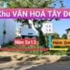 nền 7A KDC VĂN HÓA TÂY ĐÔ