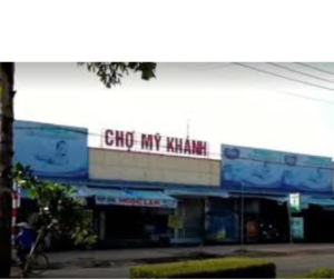 BÁN NHÀ MẶT TIỀN CHỢ MỸ KHÁNH