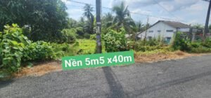 Nền Lộ Ô Tô Đông Thạnh